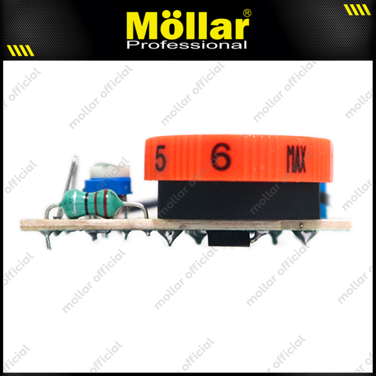 MOLLAR Variable Switch Mesin Mini Grinder MG005