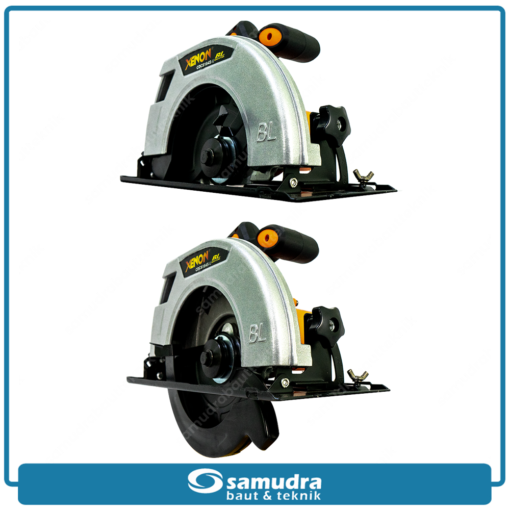 XENON CDCS1845-U POLOSAN Cordless Circular Saw 18V Tanpa Baterai & Charger