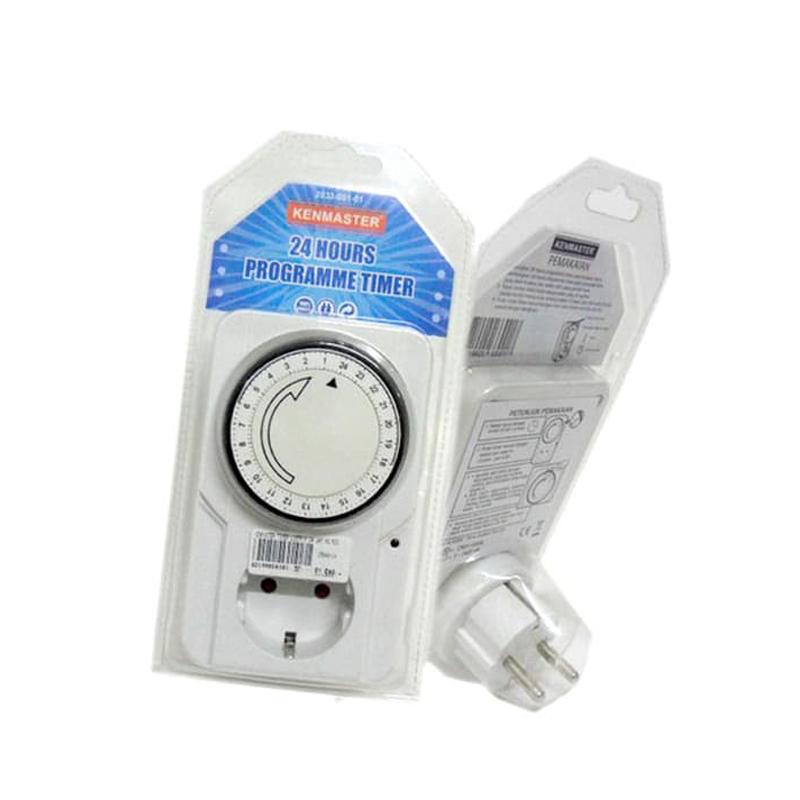KENMASTER STKA-060 Stop Kontak Timer 1 Lubang TS-MD3
