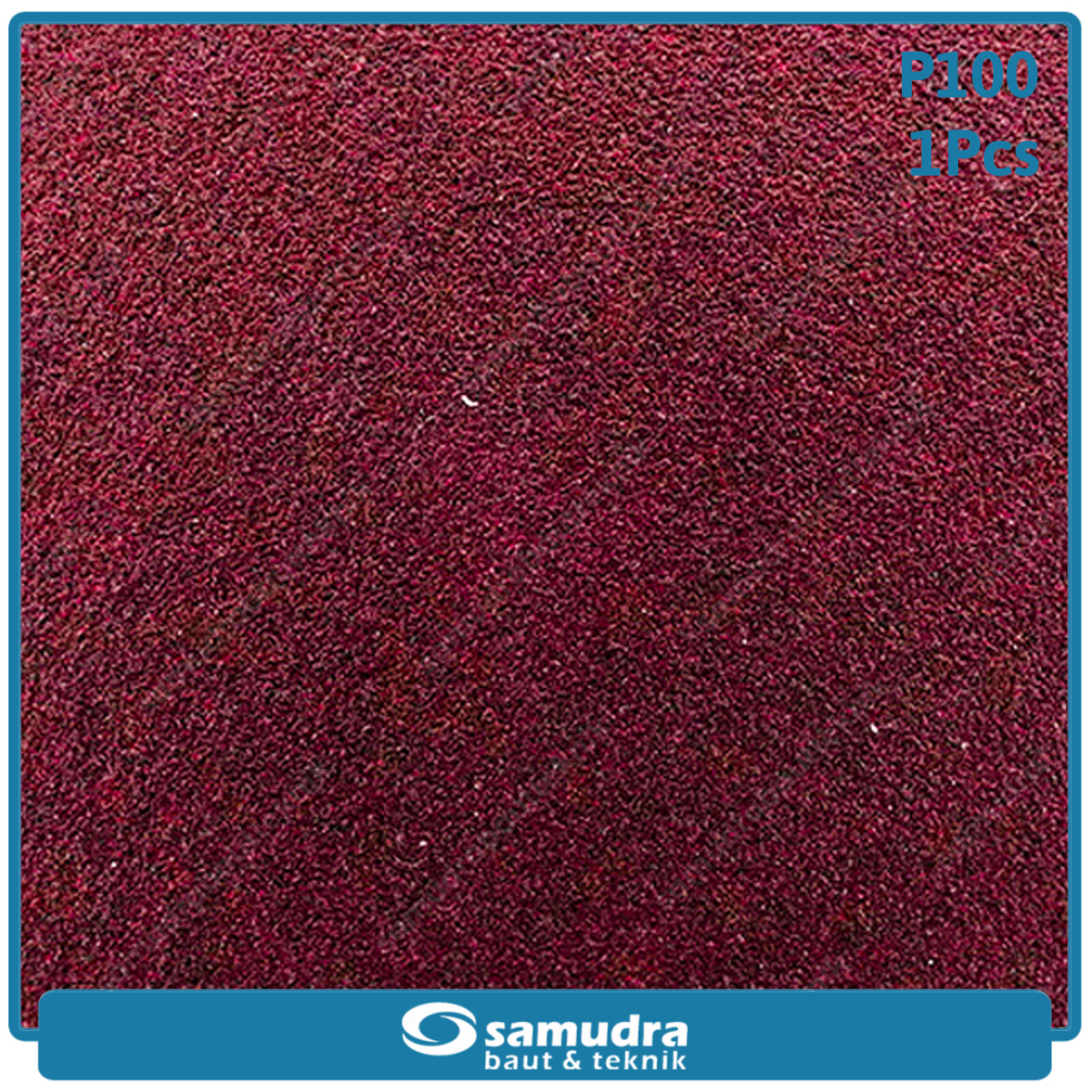 MST MST-YF-VS-410 Amplas Velcro Bulat No. 100 Mesin Gerinda 4"