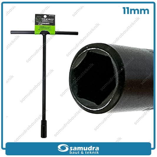 TEKIRO WR-TT0235 Kunci Sok T Hitam 11 mm