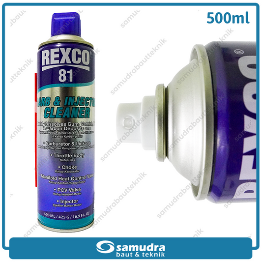 REXCO 81 Carb & Injector Cleaner 500 ml