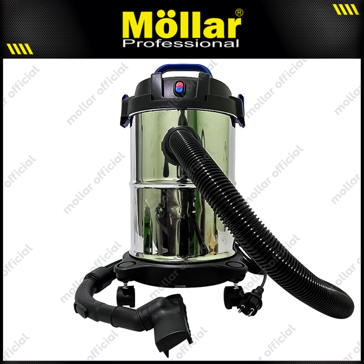 MOLLAR VC1508 Mesin Vacuum Cleaner Listrik 15 Liter