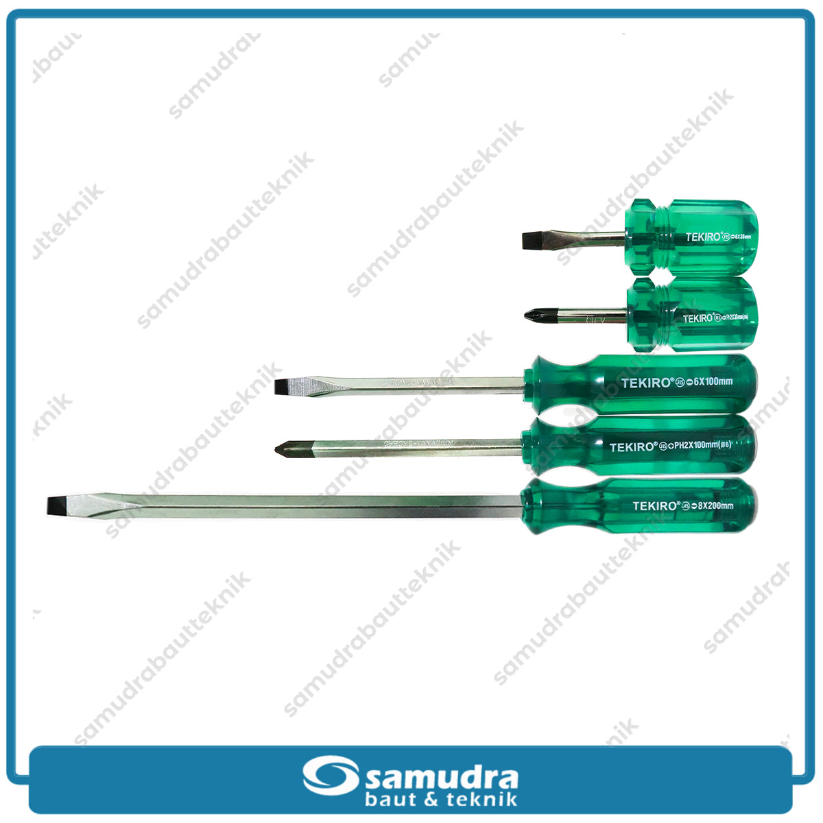 TEKIRO SC-MT0627 Tool Kit Mekanik Set 100 pcs Box Plastik / Mechanic Tools