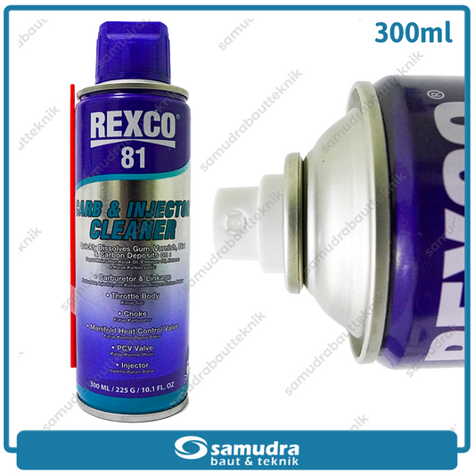 REXCO 81 Carb & Injector Cleaner 300 ml