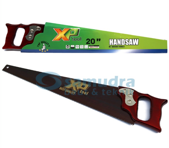 XPTOOL Gergaji Tangan Gagang Kayu Model D 20"