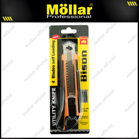 BISON 7004 Pisau Cutter 4 Mata