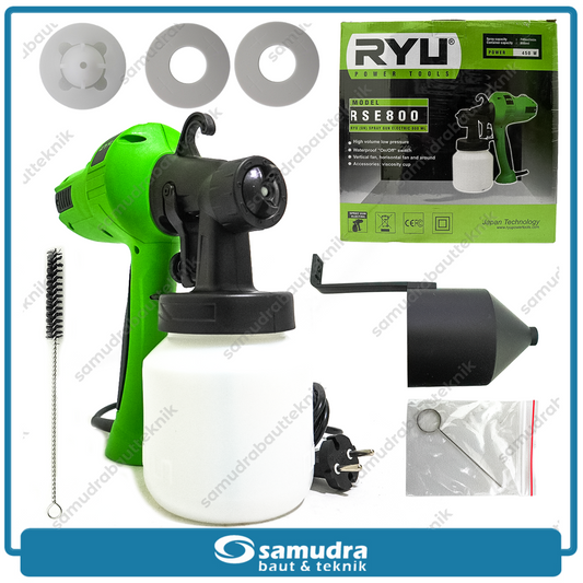 RYU RSE800 Mesin Spray Gun Listrik 450 Watt