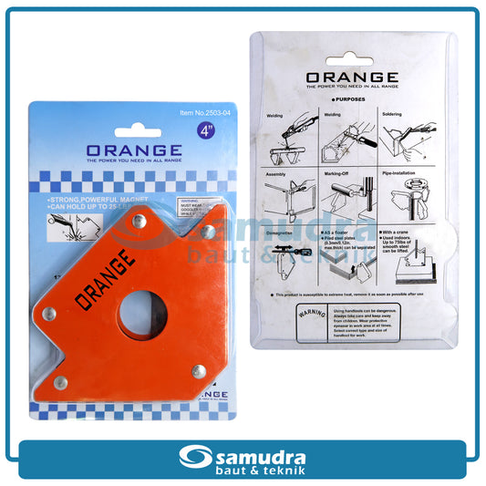 ORANGE 2503-04 Siku Las Magnet 4"