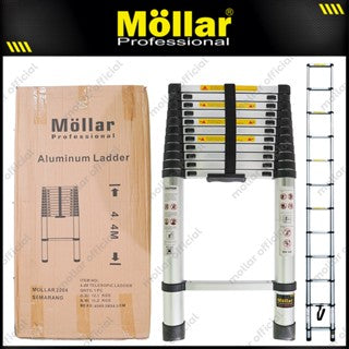 MOLLAR Tangga Teleskopik 4.4 meter / Single Telescopic Ladder
