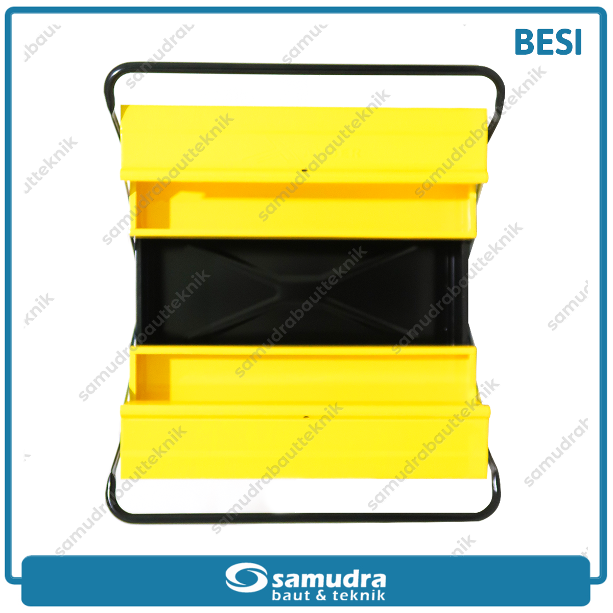XANDER TOOL-147 Tool Box Besi 3 Susun (Kuning Hitam)