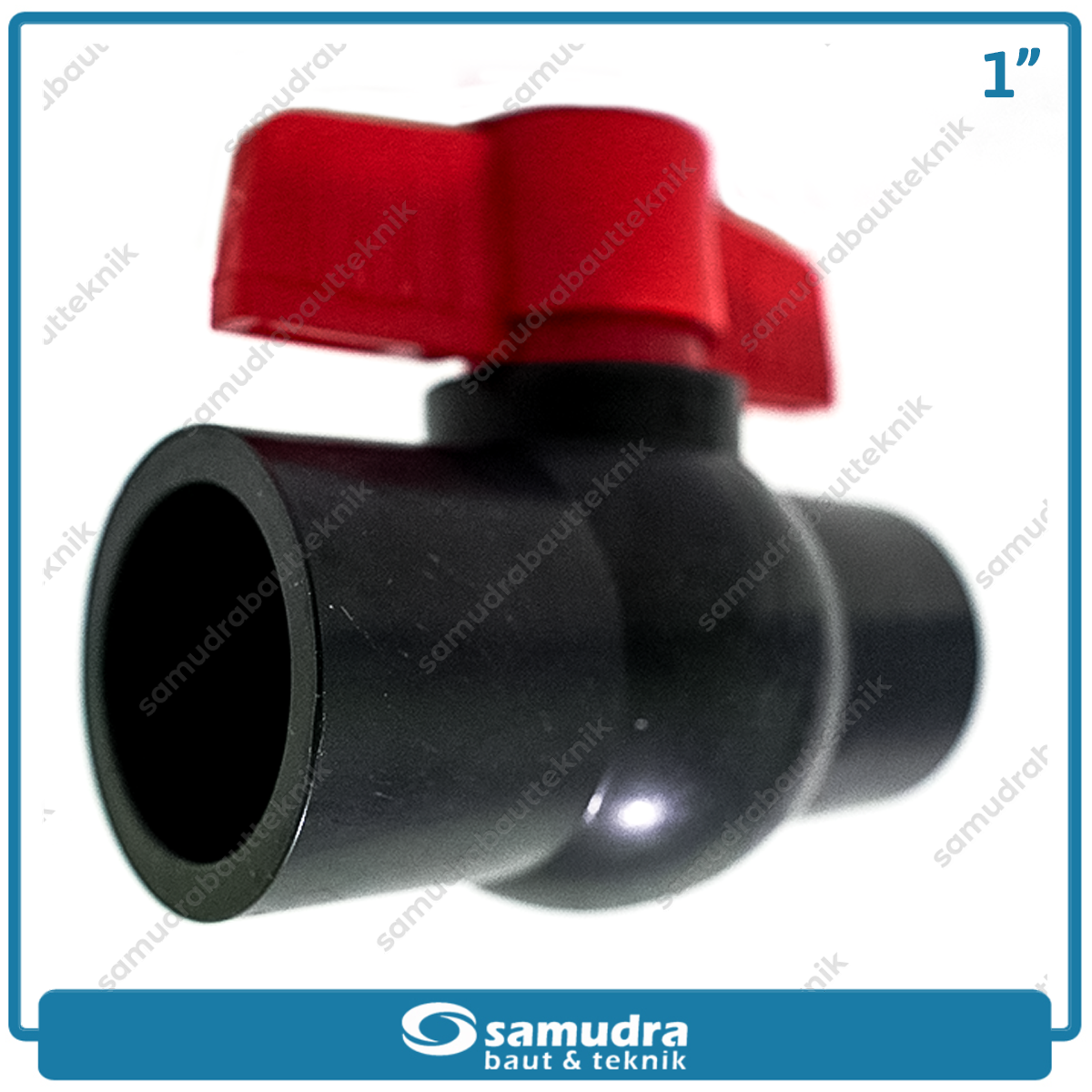 VION Polos Stop Kran Plastik 1" / Ball Valve PVC
