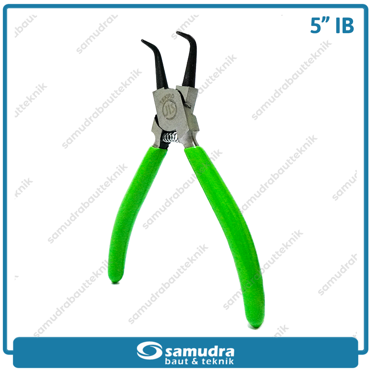 TEKIRO PL-SR0774 Tang Spi Bengkok Tutup 5" / Tang Snapring Bent Internal