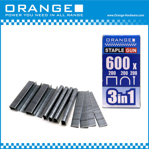 ORANGE 3 Way Isi Staples Tembak 3 in 1 600 pcs