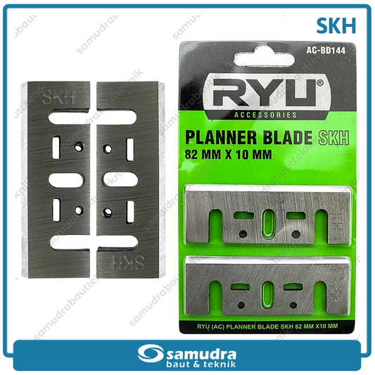 RYU AC-BD144 Mata Serut SKH 82 mm x 10 mm / Planner Blade