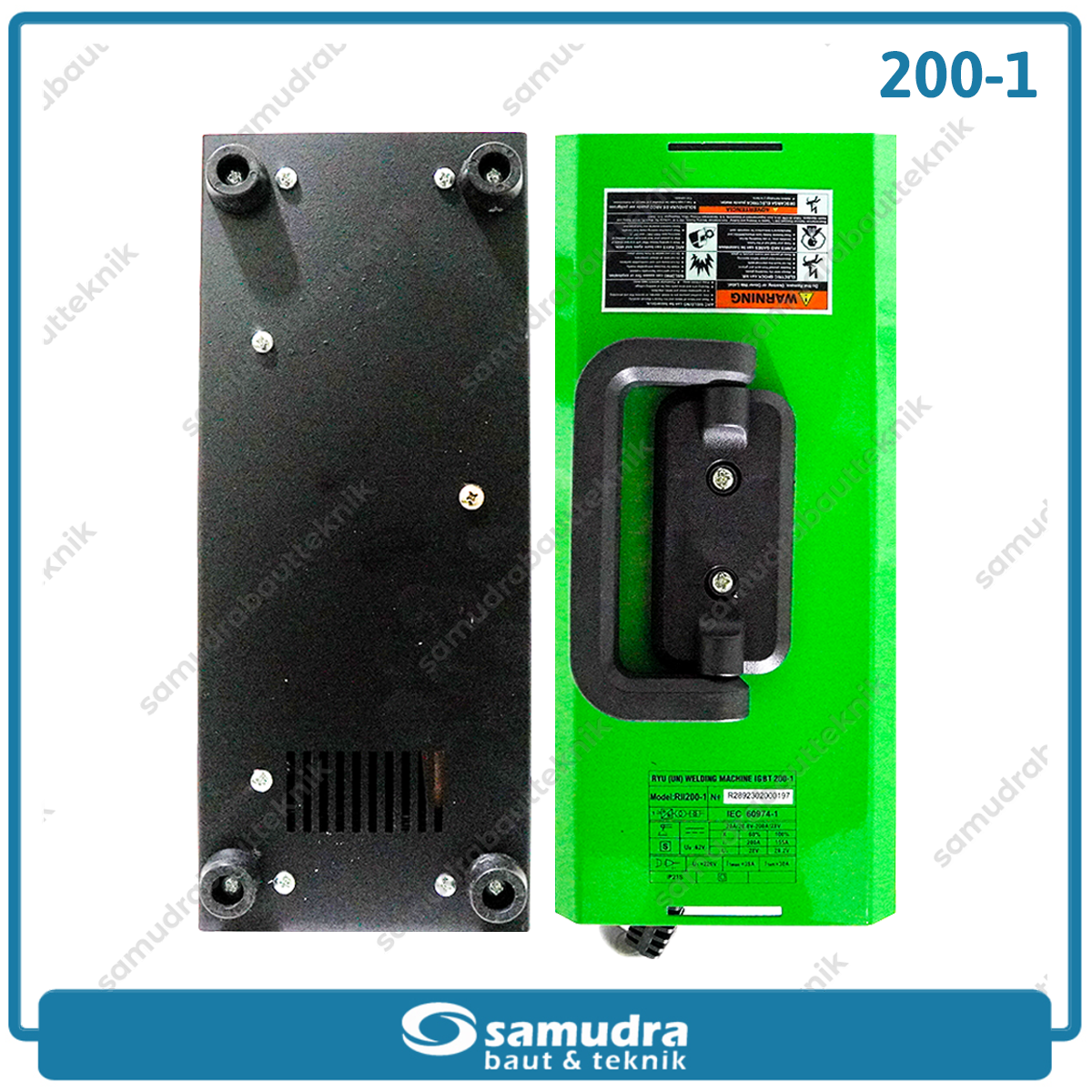 RYU RII200-1 Mesin Las Listrik Inverter 1.800 Watt