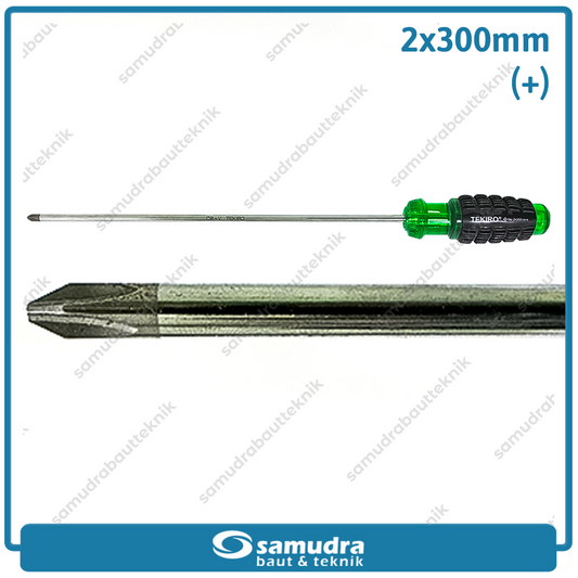 TEKIRO SD-CG0857 Obeng Gagang Karet 12" Plus PH2
