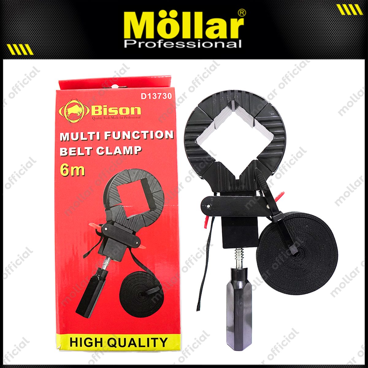 BISON D13730 Klem Sudut Sabuk 6 meter / Corner Clamp Belt
