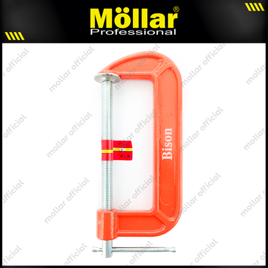 BISON D10040 Klem C 6" / Catok Kayu