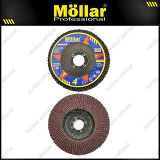 MOLLAR Flap Disc Grit 80 Mata Gerinda Amplas Besi - Satuan