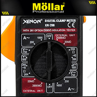 XENON 266 Multitester Digital Clamp Meter