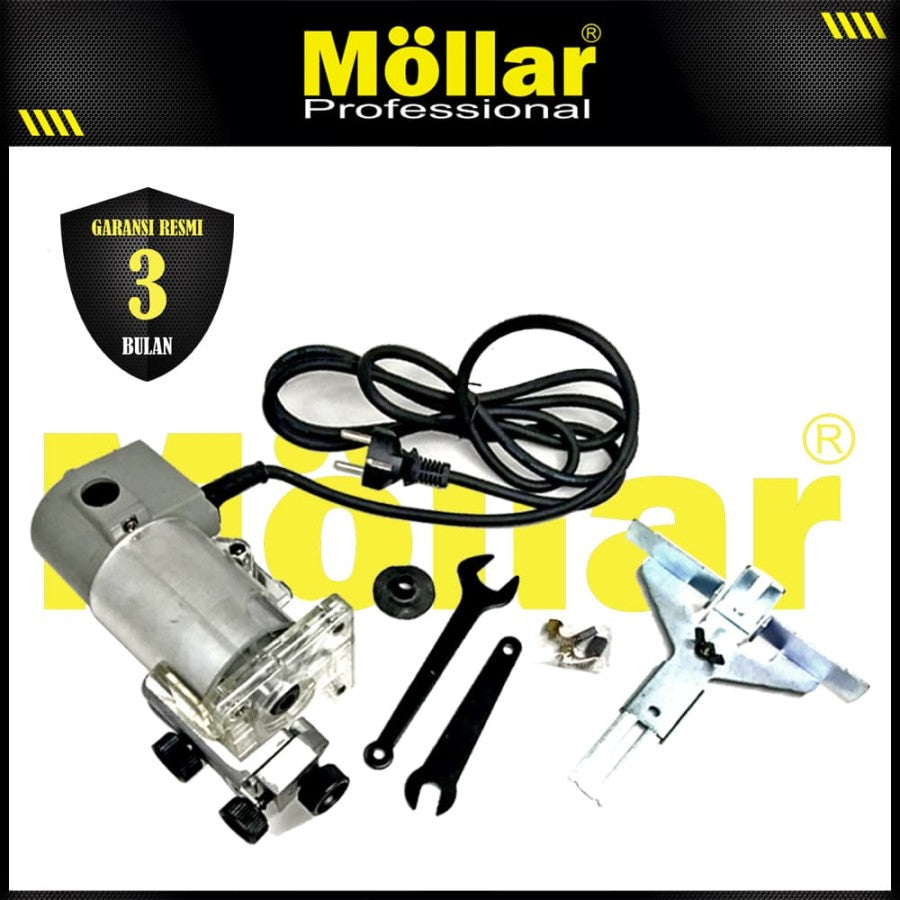 MOLLAR WT3850HD Mesin Profil Kayu Listrik 6 mm / Wood Trimmer