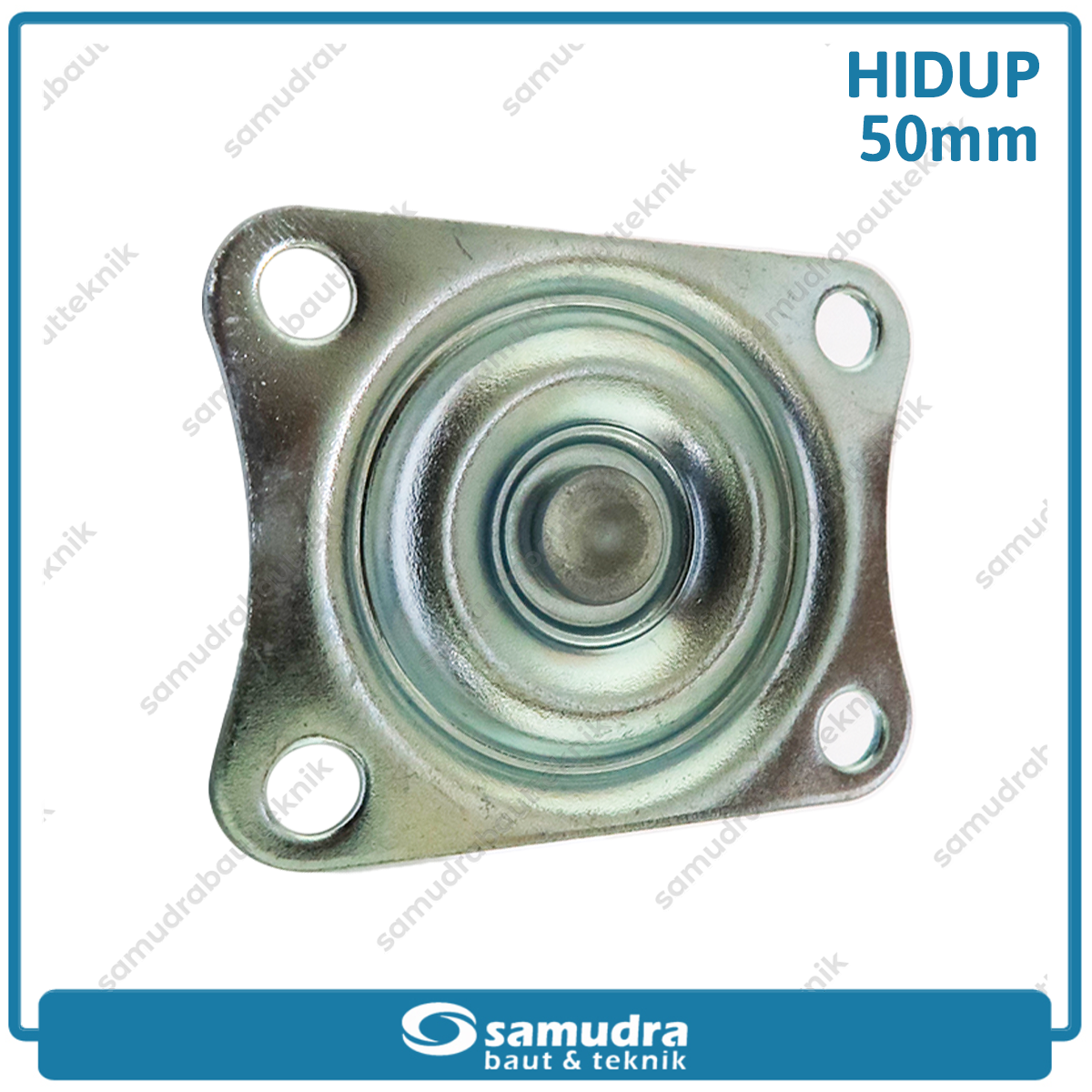 XANDER RODA-231 Roda PP Nylon Putih Hidup 2" XD-50-50mm - Satuan