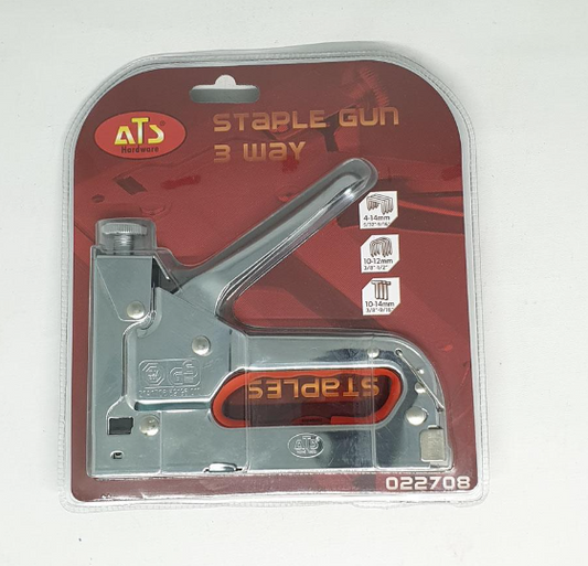 Staple Gun ATS 3 Way Tacker - Staples Jok Tembak Hekter 022708