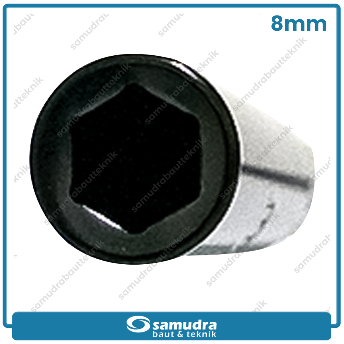 TEKIRO WR-TT0232 Kunci Sok T Hitam 8 mm