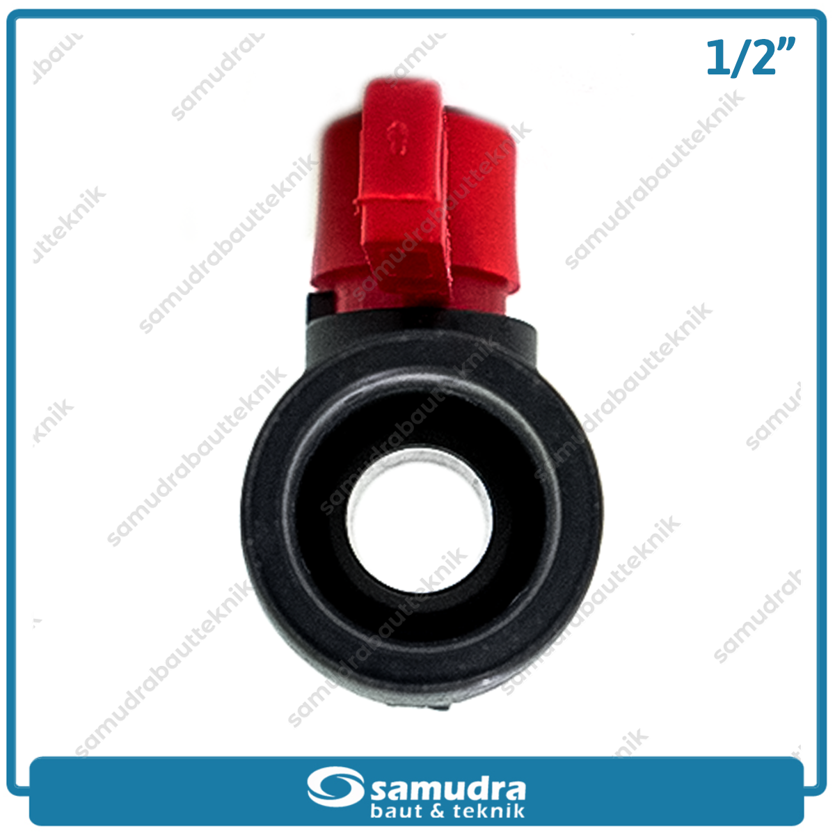 VION Polos Stop Kran Plastik 1/2" / Ball Valve PVC