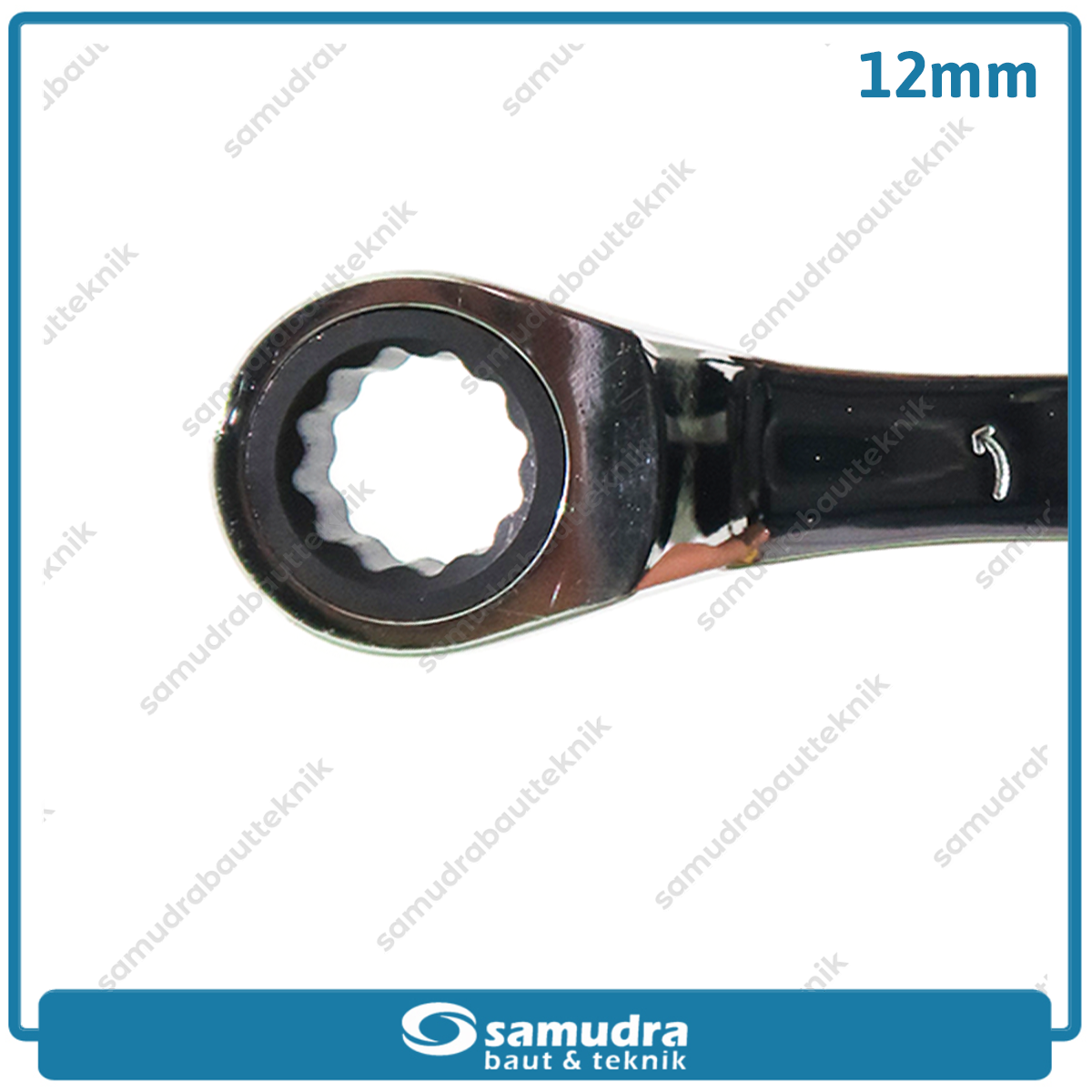 ATS Kunci Ring Pas Ratchet 12 mm