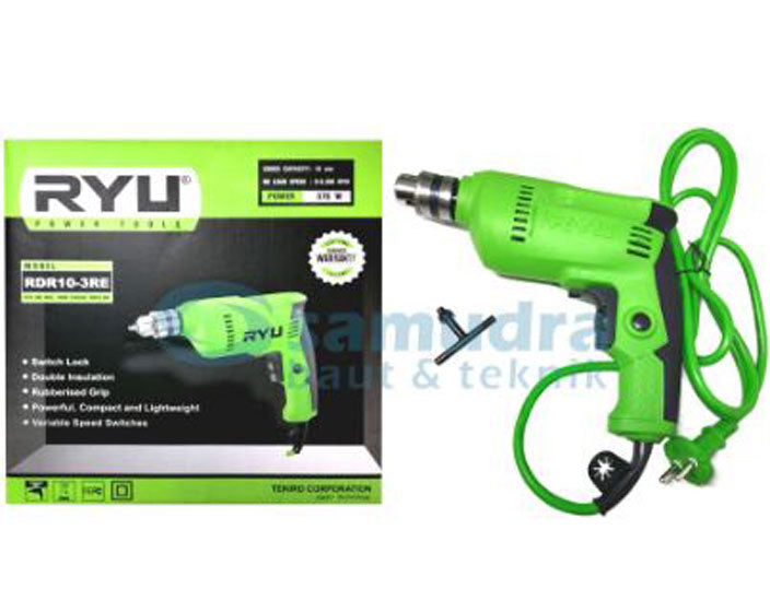 RYU RDR10-3RE Mesin Bor Listrik 10 mm