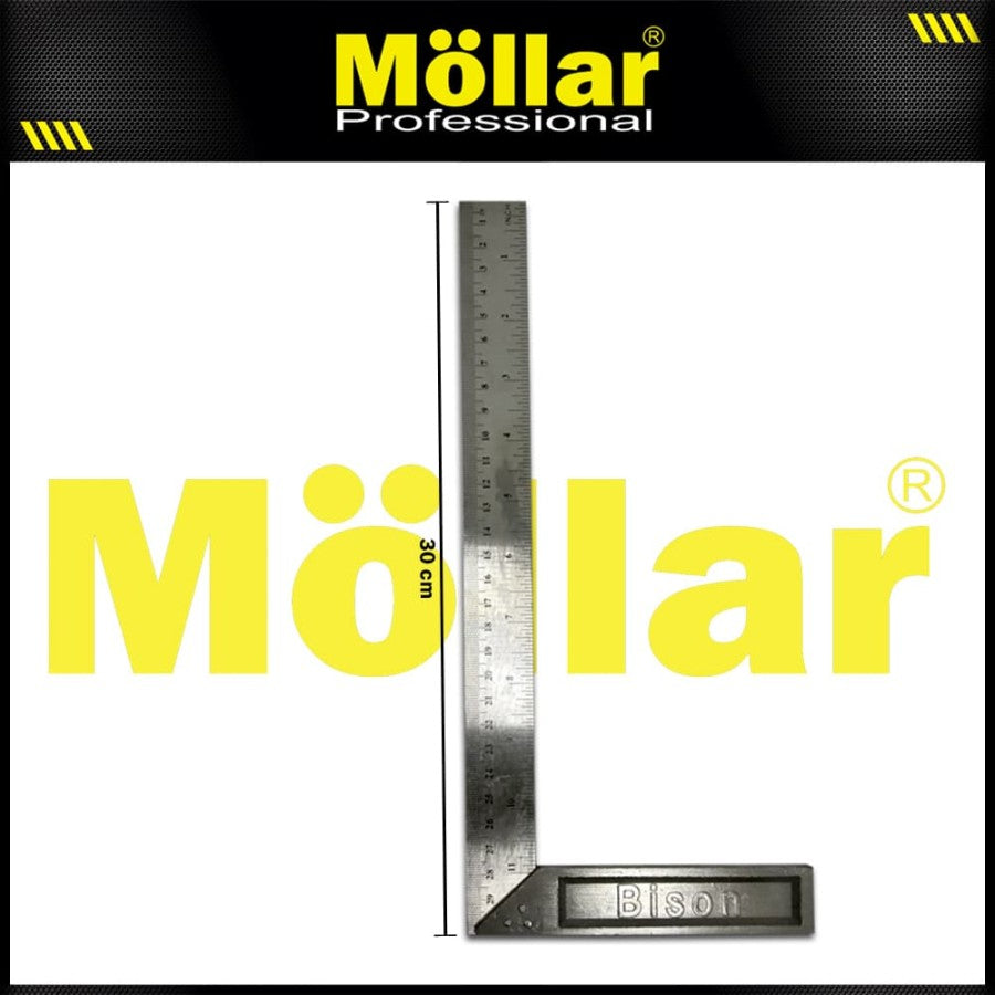 BISON Siku Meter Tukang 12"