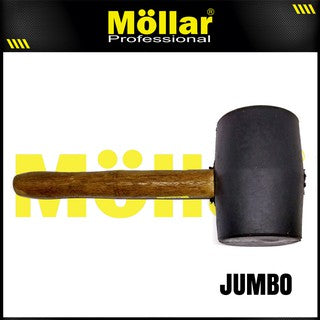 BLITZ Palu Karet Gagang Kayu Super Jumbo 4"
