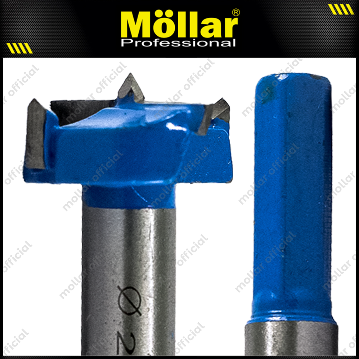 BISON D80981 Mata Bor Kayu Engsel Sendok 28 mm / Forstner Bit