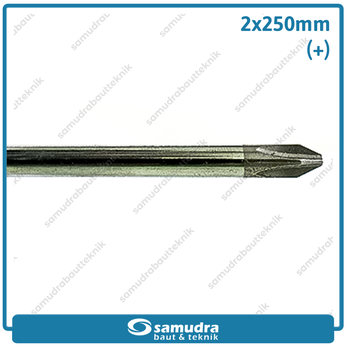 TEKIRO SD-CG0856 Obeng Gagang Karet 10" Plus PH2