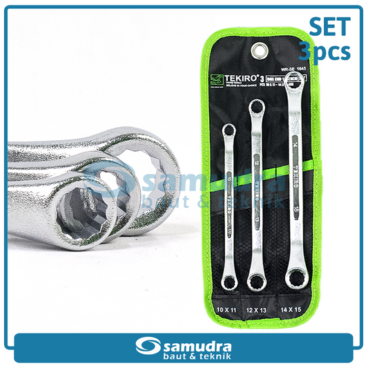 TEKIRO WR-SE1645 Kunci Ring Set 3 pcs (10-15 mm)