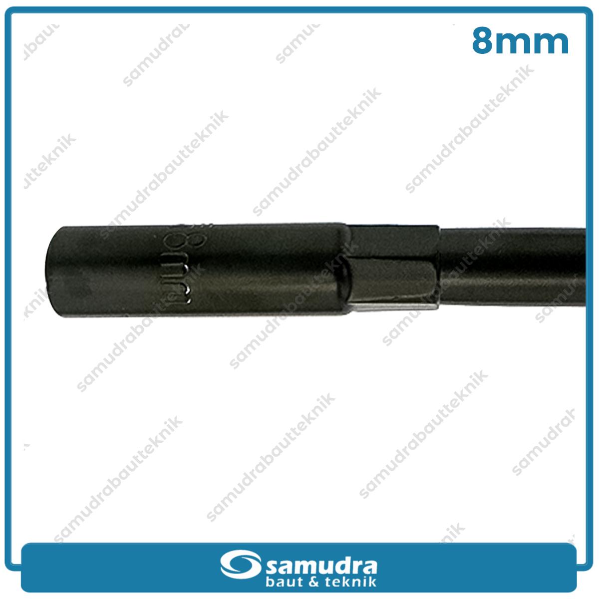 TEKIRO WR-TT0232 Kunci Sok T Hitam 8 mm