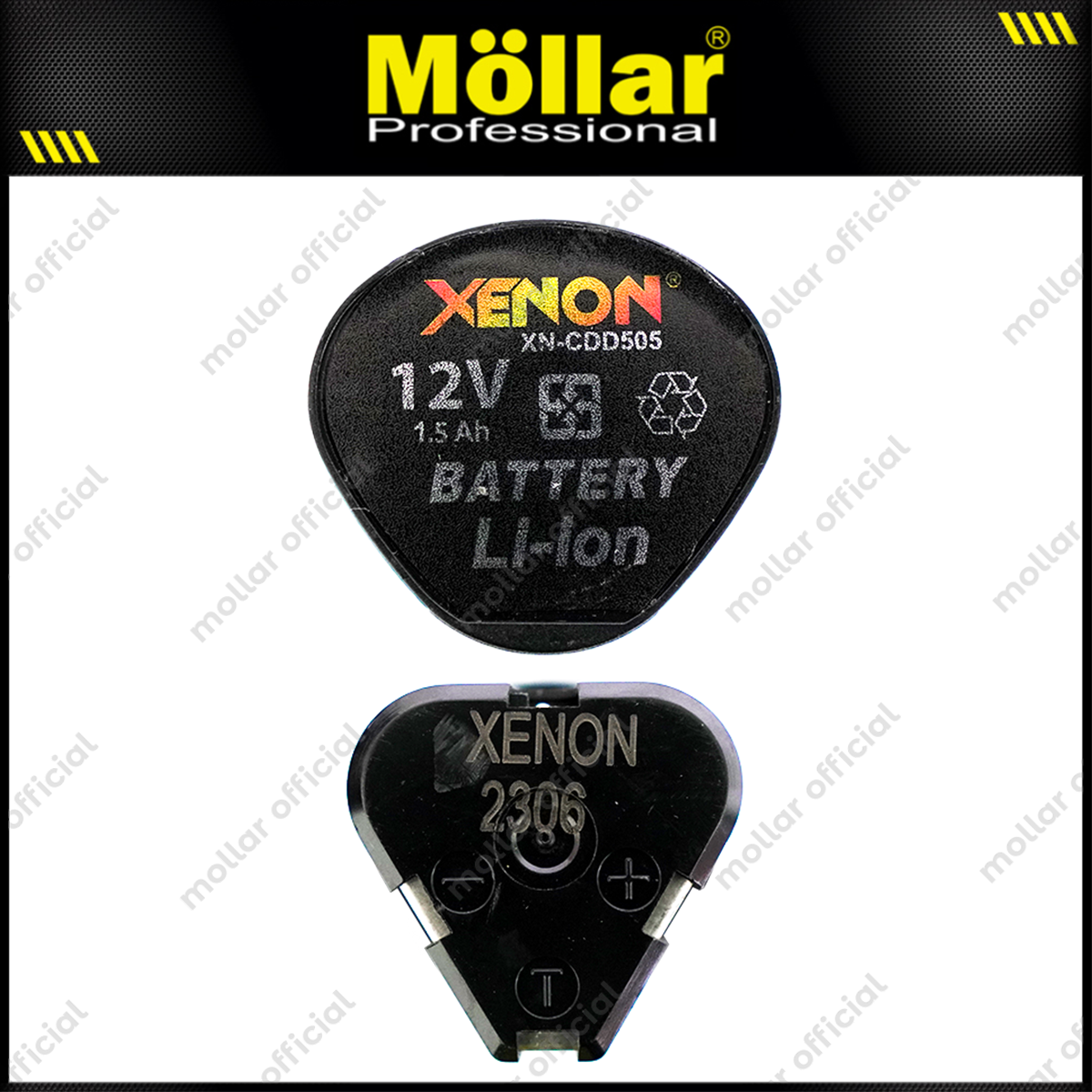 XENON CDD505 Mesin Bor Baterai Aksesoris 12V / Cordless Drill