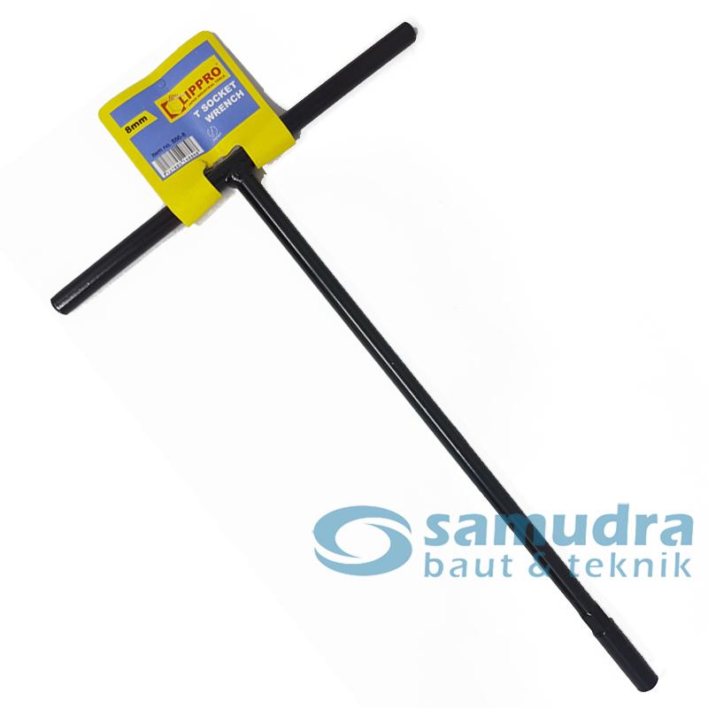 LIPPRO 886-8 Kunci Sok T Hitam 8 mm