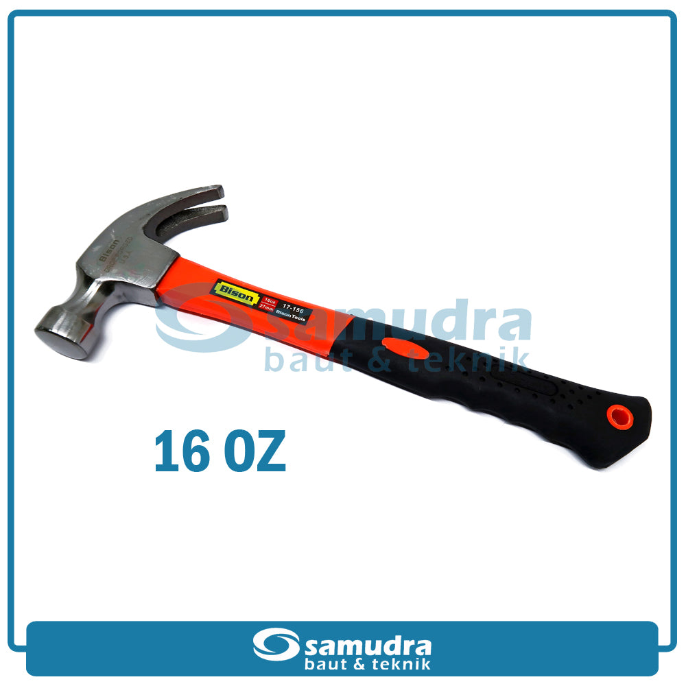 BISON 156 Palu Kambing Gagang Fiber 16 oz