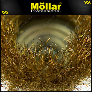 BISON Sikat Mangkok Kuningan 3"