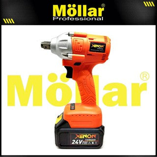 XENON CDIW2440 Mesin Buka Baut Mobil Baterai 24V / Cordless Impact Wrench