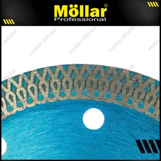 MOLLAR Diamond Wheel Turbo Batik Biru Mata Pisau Potong Keramik 105 mm