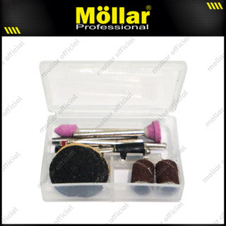 MOLLAR MG18V Mini Grinder Set 21 Pcs Bor Gerinda Tuner 18V Blister