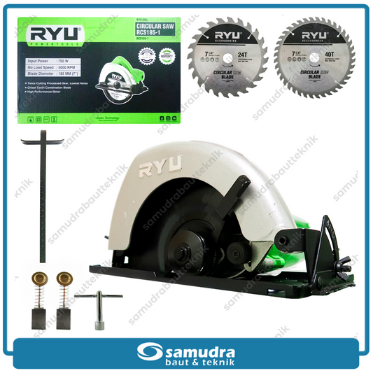 RYU RCS185-1 Mesin Gergaji Sirkel Listrik 7" / Circular Saw