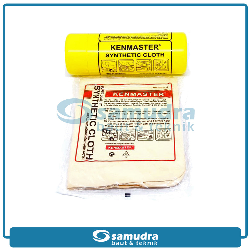 KENMASTER PLAS-001 Lap Kanebo Kuning Box Plastik / Plas Chamois
