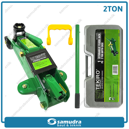 TEKIRO AU-FJ0994 Dongkrak Buaya 2 ton Box Plastik
