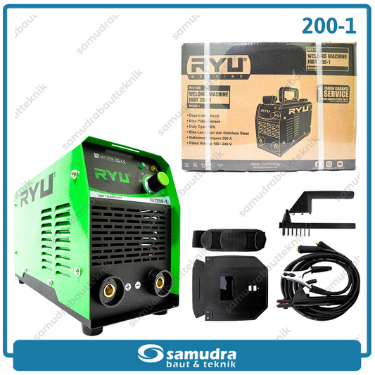 RYU RII200-1 Mesin Las Listrik Inverter 1.800 Watt