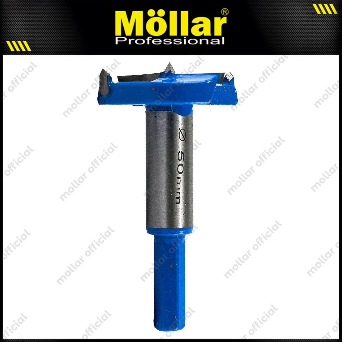 BISON D80981 Mata Bor Kayu Engsel Sendok 50 mm / Forstner Bit